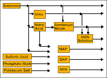 Fertilizer Production Diagram